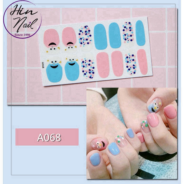 QN0094 TYĐS Sticker dán móng tay làm nail hoạt hình ngộ nghĩnh siêu cute 25