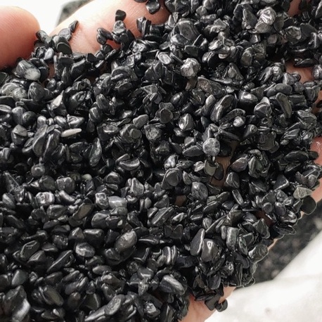 500gr Sỏi Đen Platinum - Sỏi Trải Nền Trang Trí Bể Cá, Bể Thủy Sinh