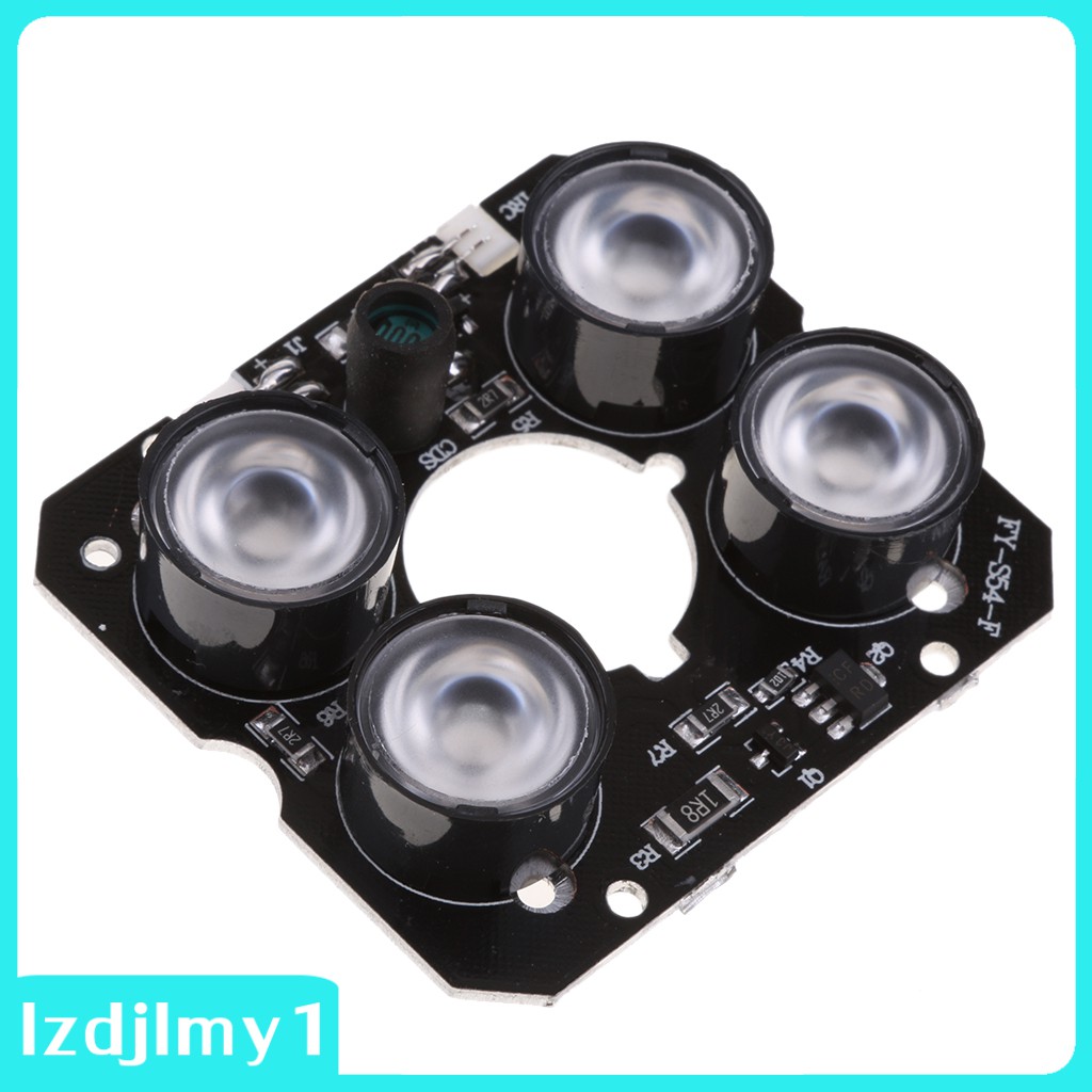 Bóng Đèn Hồng Ngoại 4 LED 850nm IR Tốc Độ Cao Lzdjlmy1 Cho Máy Quay An Ninh CCTV
