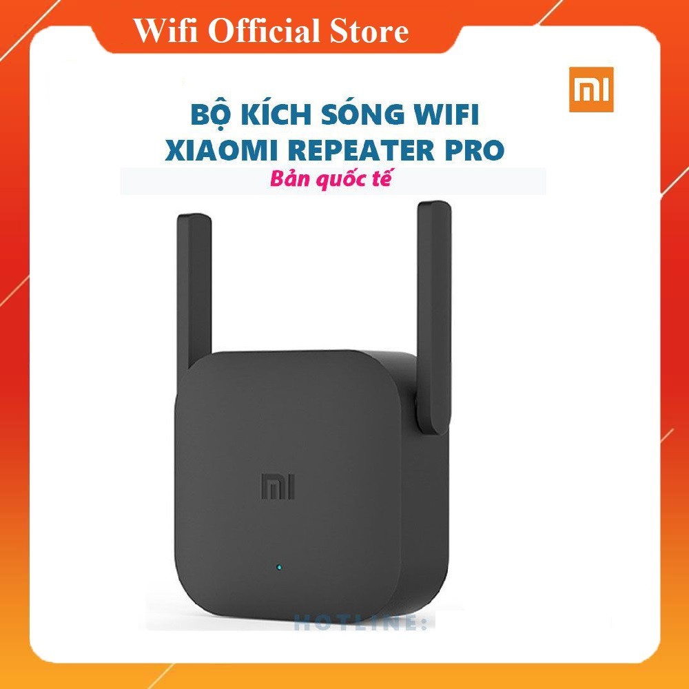 Kích Sóng Wifi Xiaomi Repeater Pro 2 râu ăng ten , phát xuyên tường , thu phát mở rộng , khuếch đại , băng tần rộng