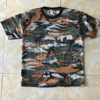 Áo lưới in loang, phong cách cá tính