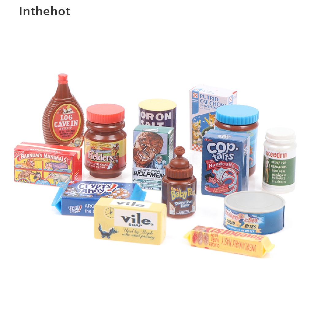 Đồ chơi mô hình thức ăn mini tỉ lệ 1/6 cho nhà búp bê