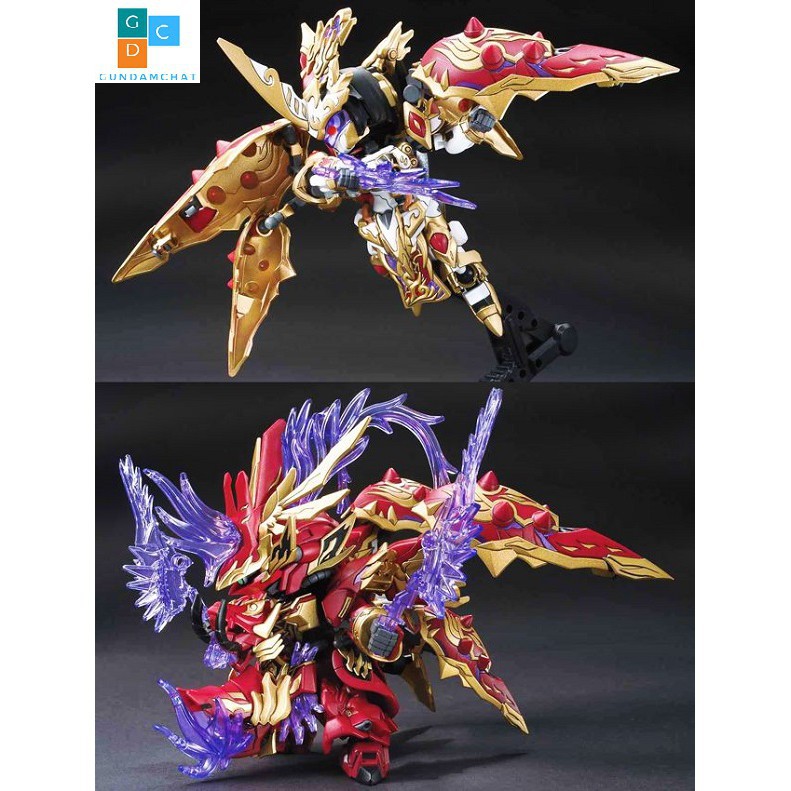 Mô hình lắp ráp Gundam SD Tam Quốc Chí Điêu Thuyền Diao Chan Kshatriya 09 Bandai - Gundamtop