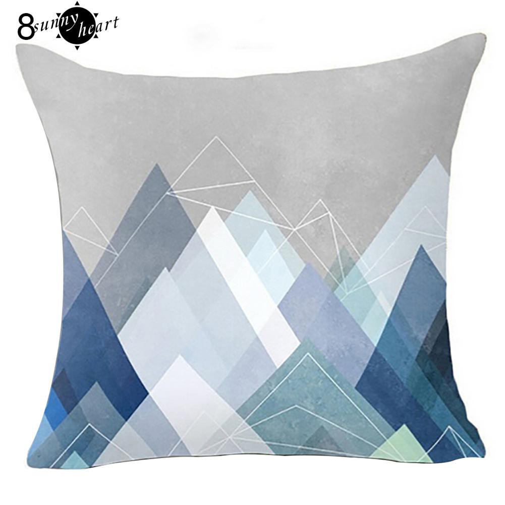 Áo Gối Khổ Vuông 45Cm X 45Cm In Họa Tiết Cách Điệu Trang Nhã