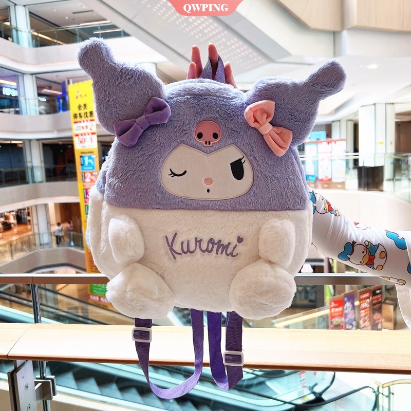 SANRIO Túi Đeo Chéo Hình Búp Bê Cinnamoroll Kuromi My Melody Nhồi Bông Dễ Thương Cho Nữ Y2k Lolita