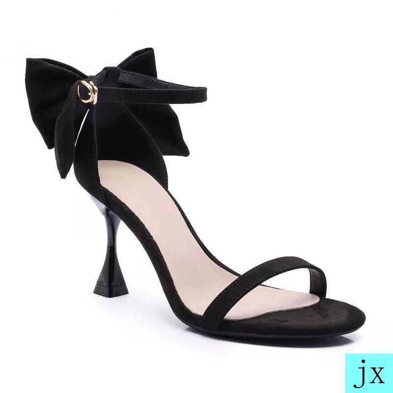 Giày sandal phối khóa thời trang mùa hè Hàn Quốc dành cho nữ 2021