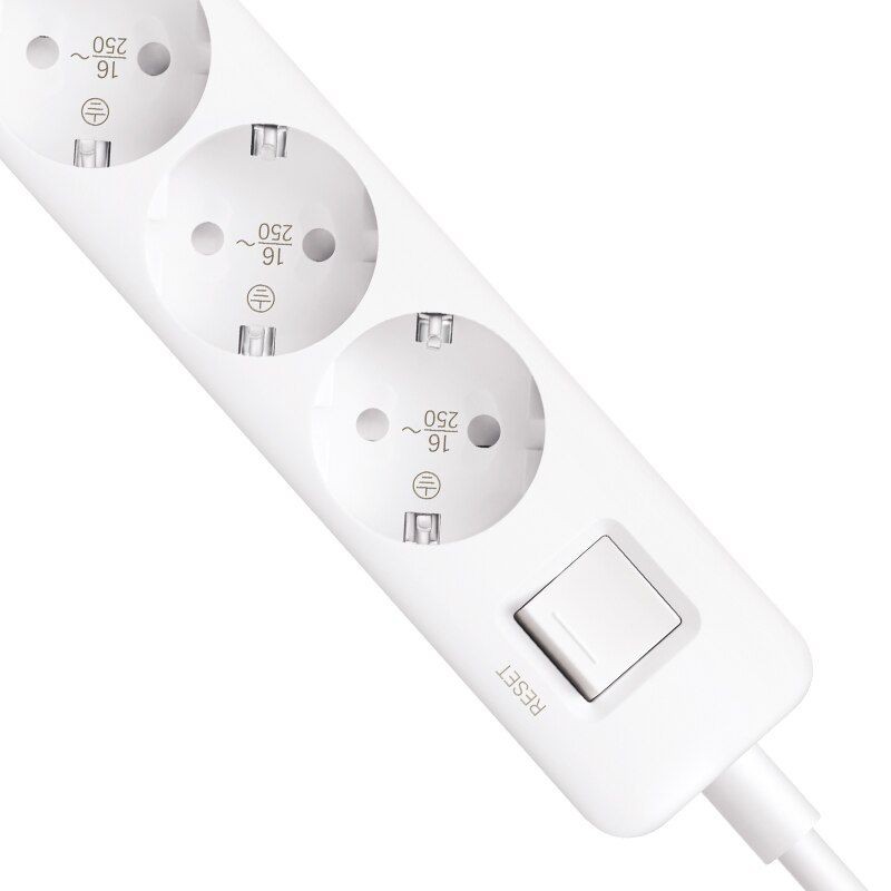 Ổ Cắm Điện Thông Minh Xiaomi Mi Power Strip 3 USB 3 Outlet Global - NRB4030GL - Hàng Chính Hãng - Bản Quốc Tế