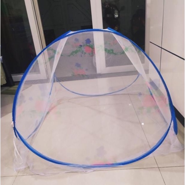 Mùng chụp tự bung cho bé 1m x 1m