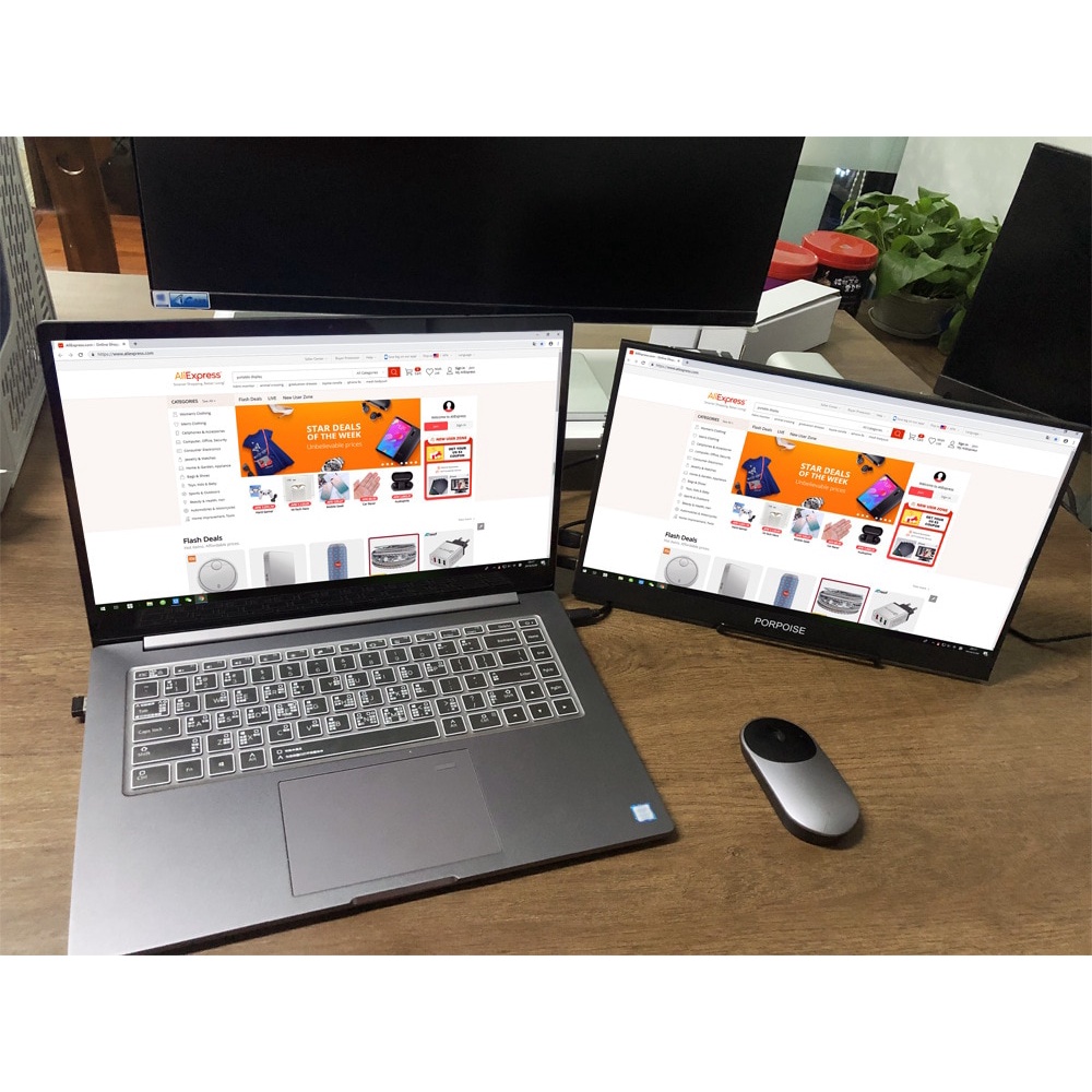 Màn Hình Máy Tính, Màn Hình Di Động 15.6 Inch 2K Siêu Mỏng 16:9 HDR 100%Srgb IPS - DG Official Store