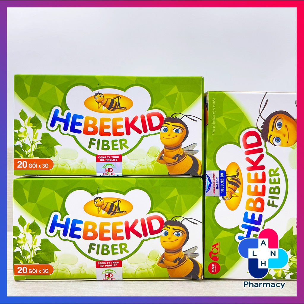 HEBEEKID FIBER - Bổ sung chhất xơ cho bé từ 1 tuổi.