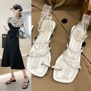  Giày Nữ Đế Bệt Xỏ Ngón Thời Trang