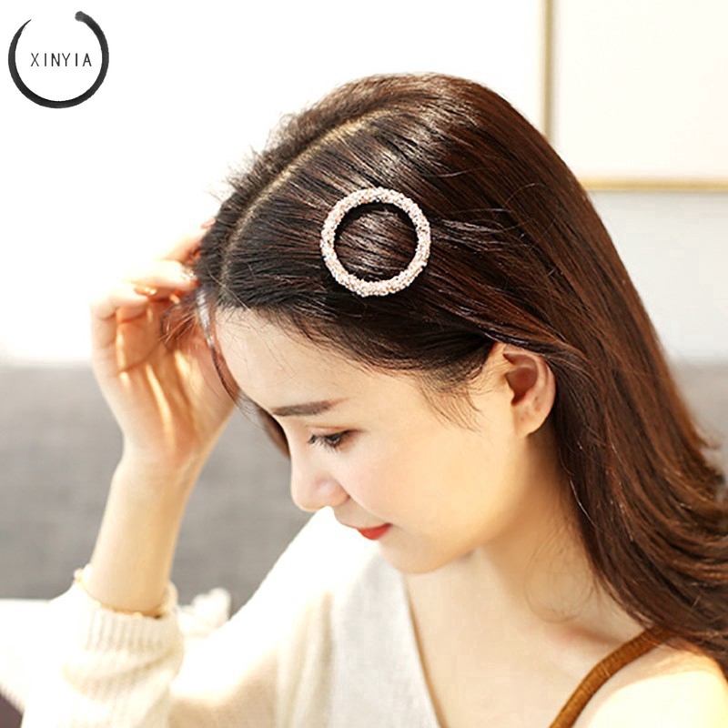 Kẹp Tóc Hình Ngôi Sao Đính Đá Thời Trang Cho Nữ