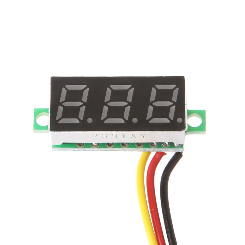 Vôn Kế Kỹ Thuật Số 3 Dây 0.28 &quot;Cho Đèn LED DC 0~100V