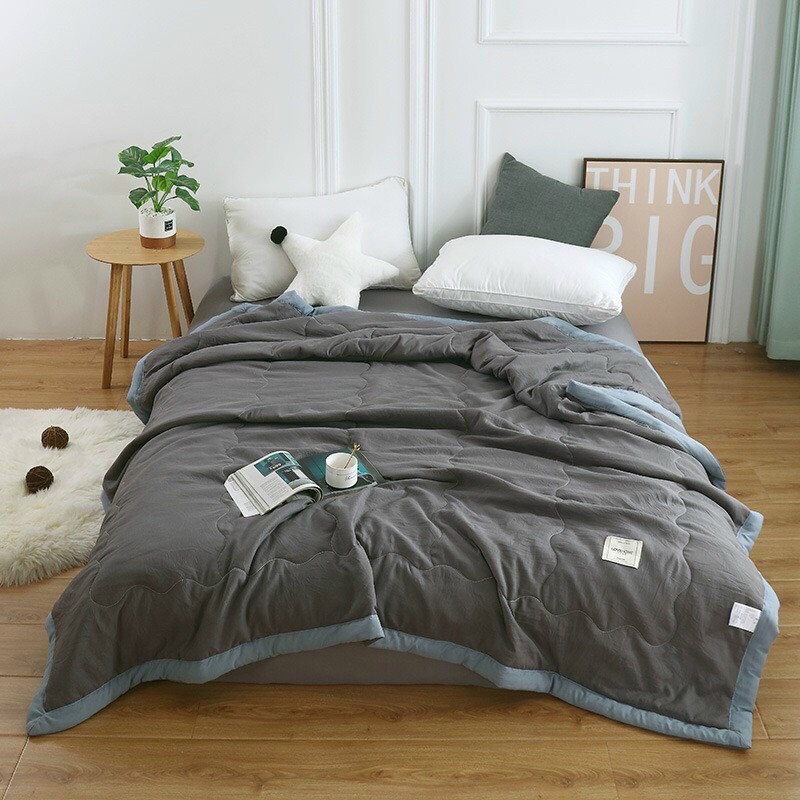 Chăn đũi zara home, chăn đắp xuân hè cao cấp mềm mịn đủ mầu kèm túi zip kích thước 2m3x2m