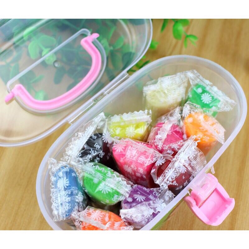 Hộp đồ chơi đất sét 12 màu cho bé