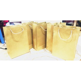 Túi giấy kraft cao 17 x ngang 19x hông 7cm giấy dày chịu lực trên 2kg