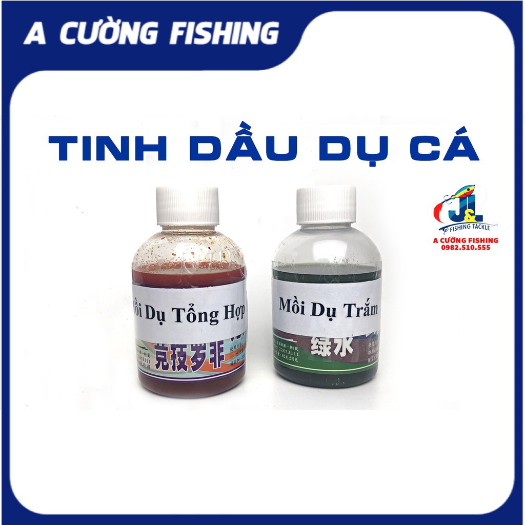 Tinh Dầu Dụ Cá - Mồi Thính Nước Cá Chép, Trôi Và Trắm Đen, Trắm Cỏ