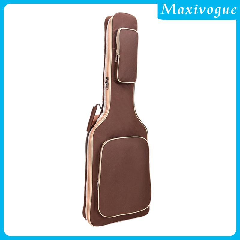 Túi Đựng Đàn Guitar Điện Bằng Vải Oxford Cotton 7mm Kèm Túi Đựng Tiện Dụng Mang Theo Du Lịch