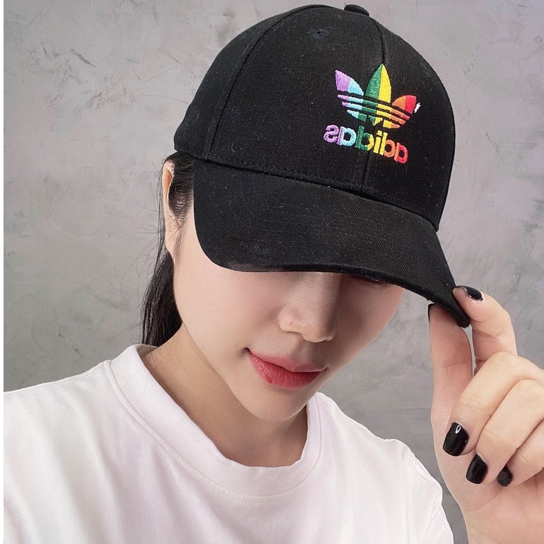 ⚡️[ FREESHIP XUẤT DƯ XỊN ] Mũ / Nón kết Thời Trang Adidas Pride Baseball Cap Black - GP2594 / Full Tag Code / Ảnh Thật
