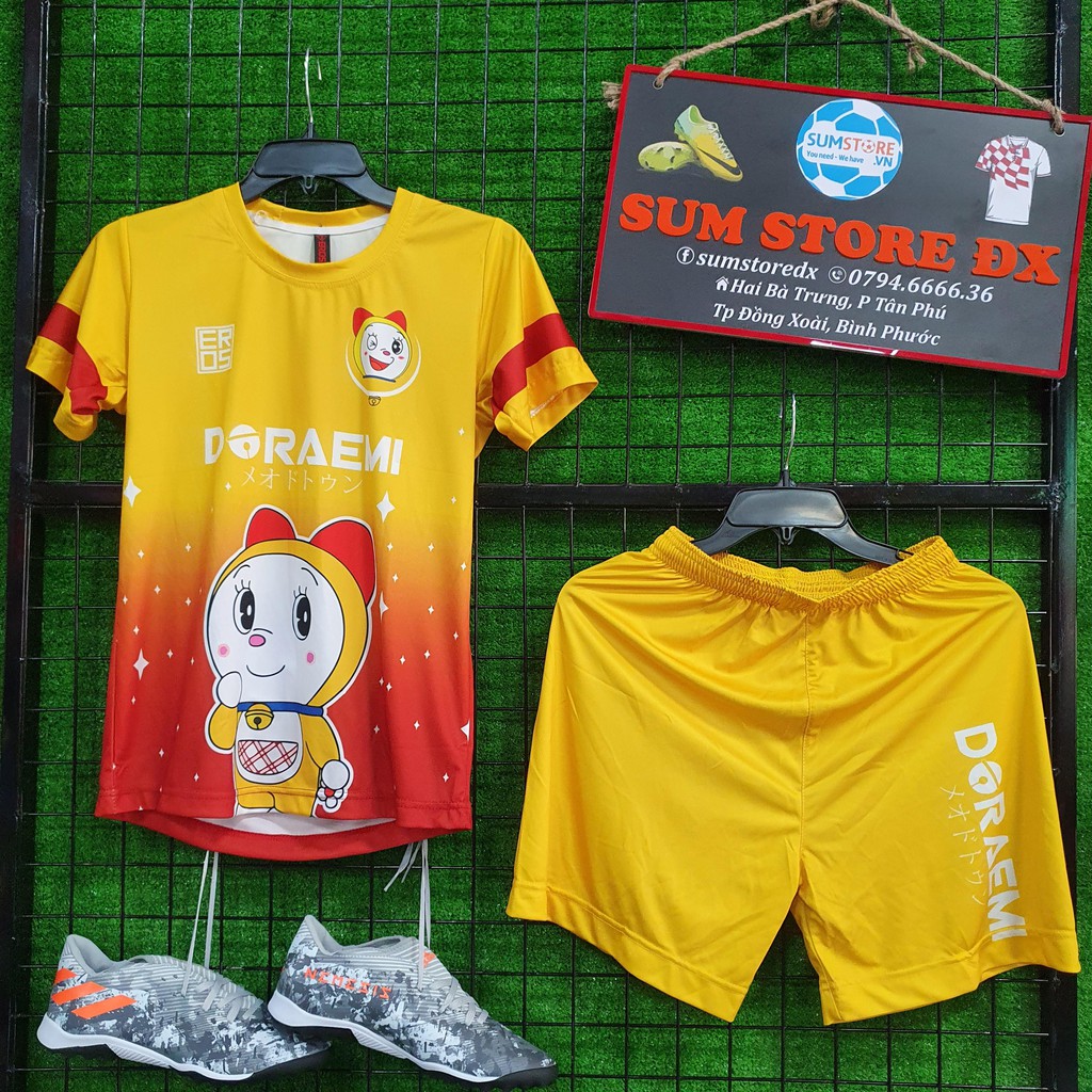Đôraemi - Áo Bóng Đá Thun Thái Lạnh Cao Cấp