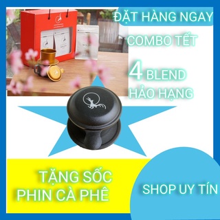 Combo mua 4 cà phê blend măng đen tặng 1 phin xịn