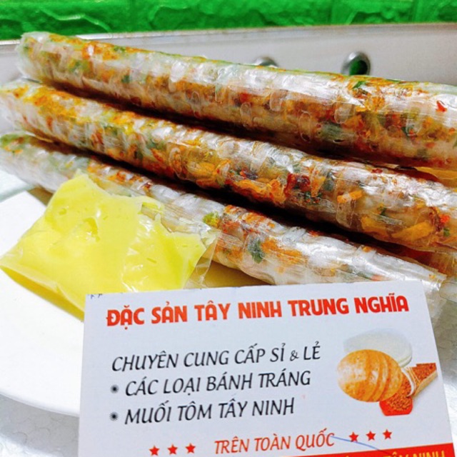 Bánh Tráng Thập Cẩm Cuốn Bơ. Trung Nghĩa