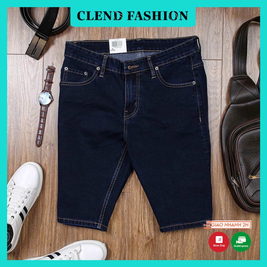 Quần Short , Quần Sọt Jean Nam Clend Fashion Chất Liệu Demin Co giãn Thoáng Mát Thời Trang Cao Cấp KV53