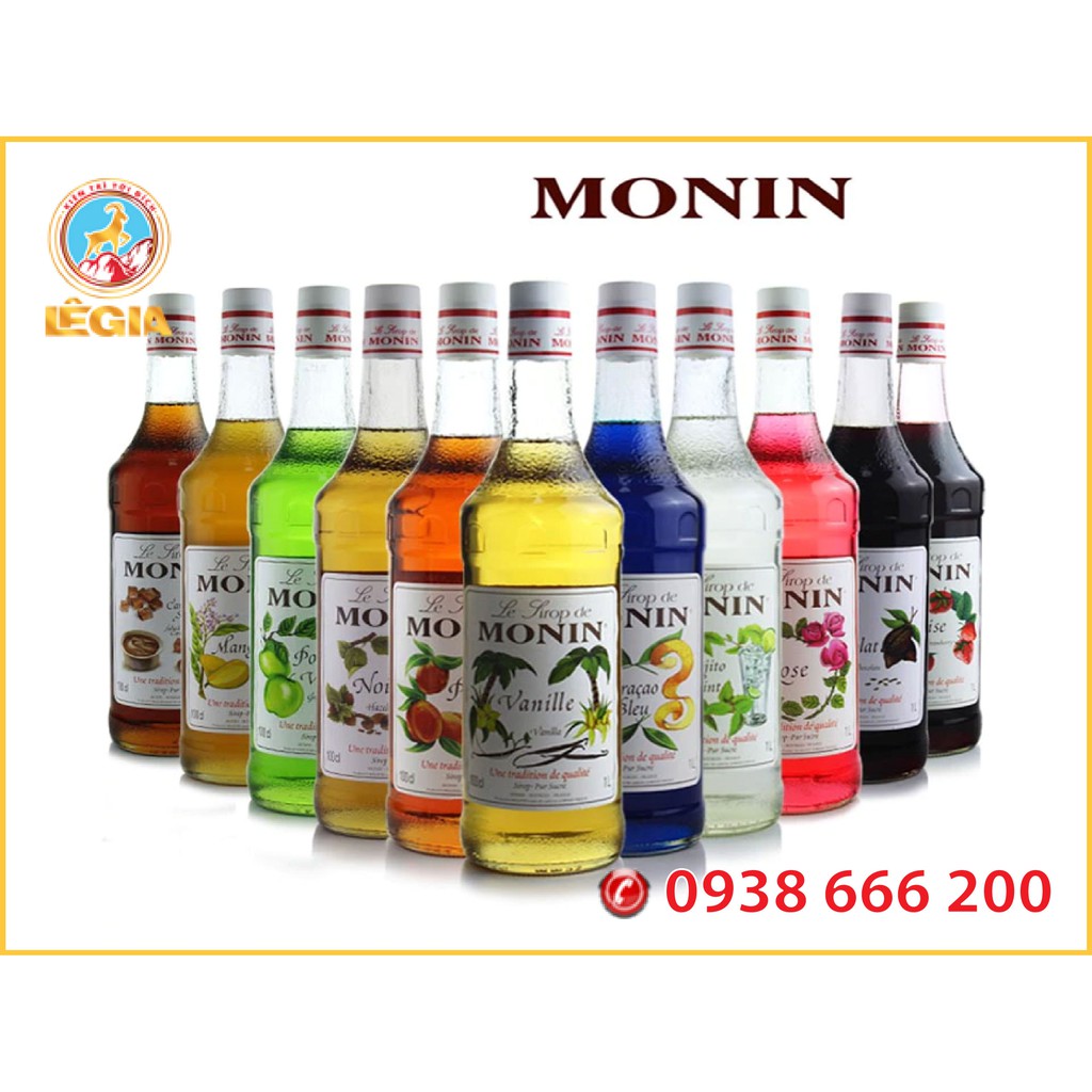 Siro MONIN Vani 700ML - MONIN VANILLA SYRUP