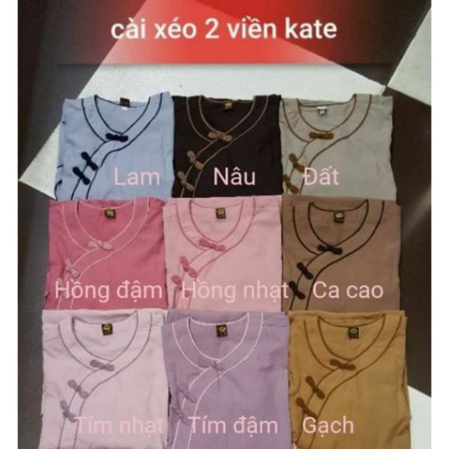 Bộ đồ lam đi chùa (pháp phục)-áo lam phật tử