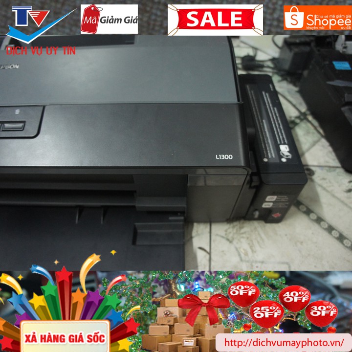 [Mã 159ELSALE hoàn 7% đơn 300K] Thân máy cũ Epson A3 L1300 PX 1004 PX 1001 đảm bảo chất lượng có hỗ trợ bảo hành