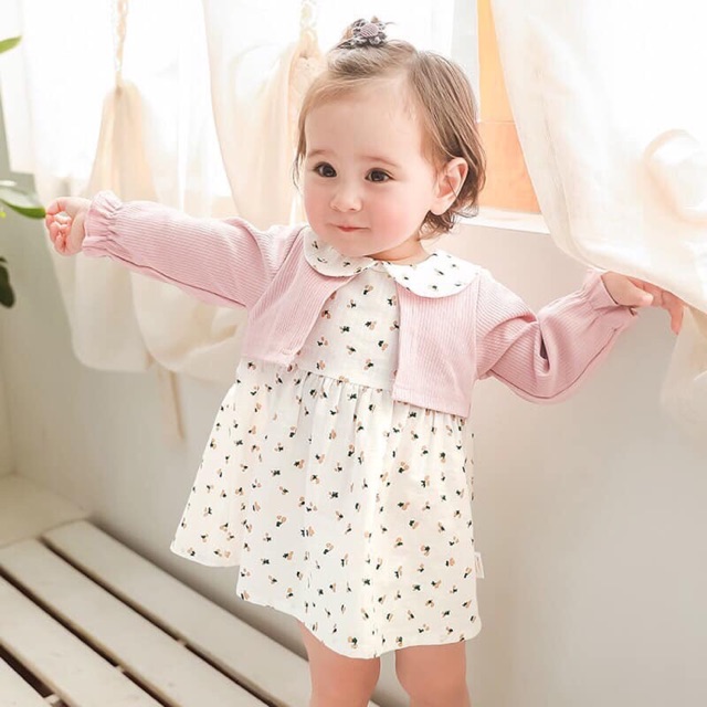 Váy thu đông cho bé