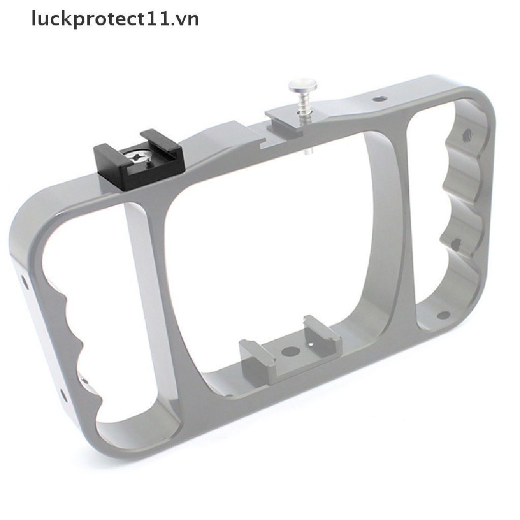 * 3c &amp; Mới * Giá Đỡ Điện Thoại Gắn Micro / Đèn Flash / Microphone / Đèn Flash