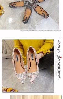 Giày cao gót đế vuông 7cm