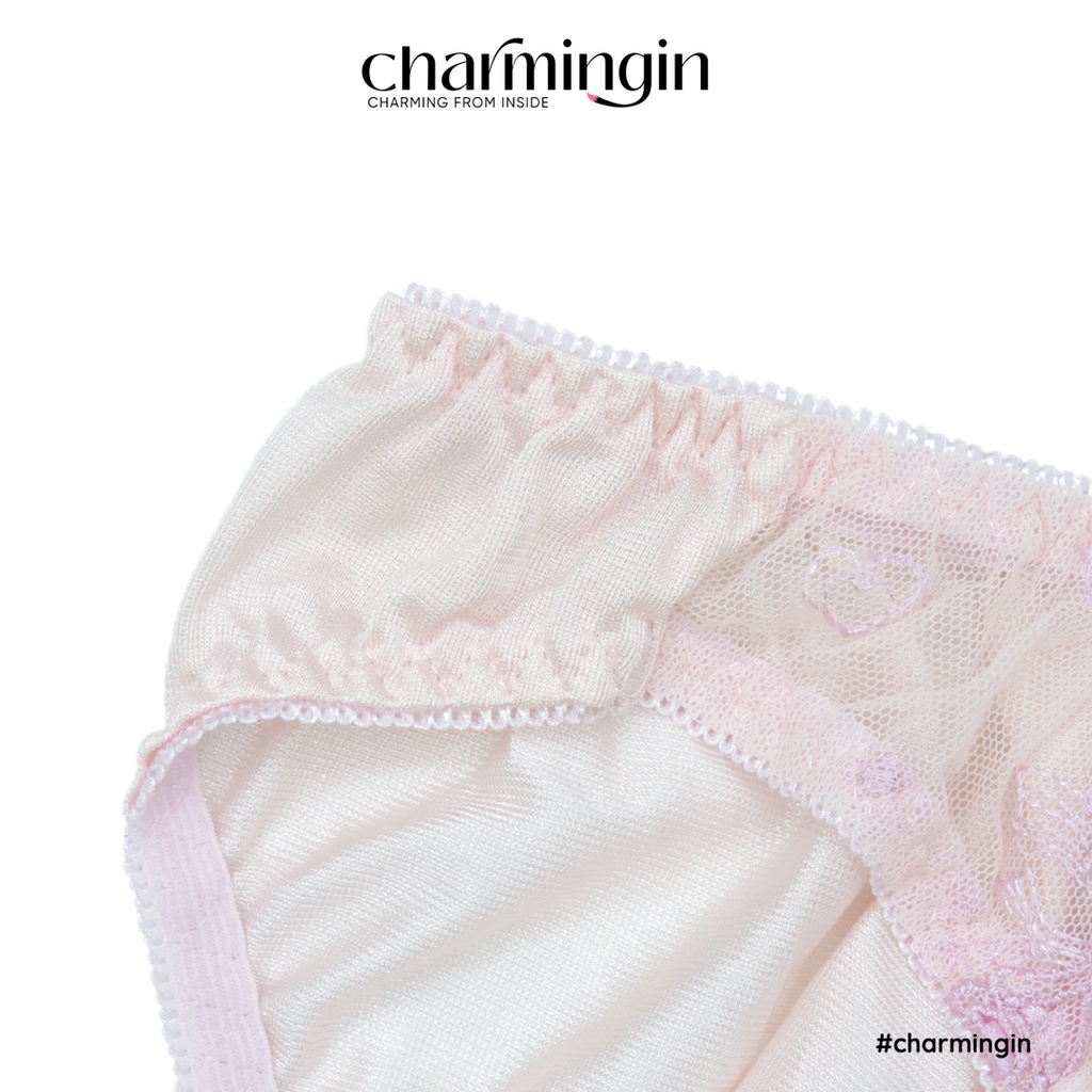 Quần lót dệt kim siêu mịn ren ruy băng dễ thương size M, L, 3L - QLDK0116