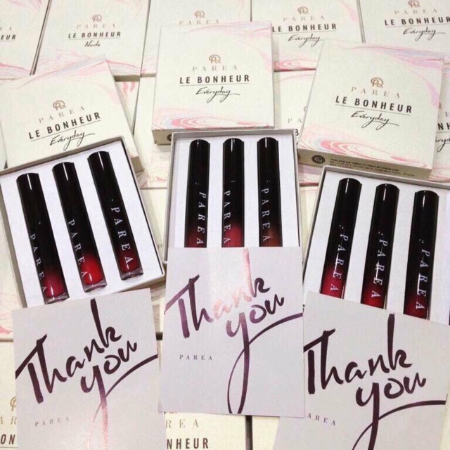 Set 3 thỏi son Chu Lipstick
