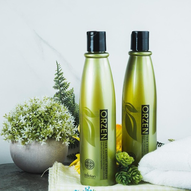 Combo 10 chai Dầu gội kích thích mọc tóc nhanh Orzen Loss Control Shampoo Hàn Quốc 320ml chính hãng