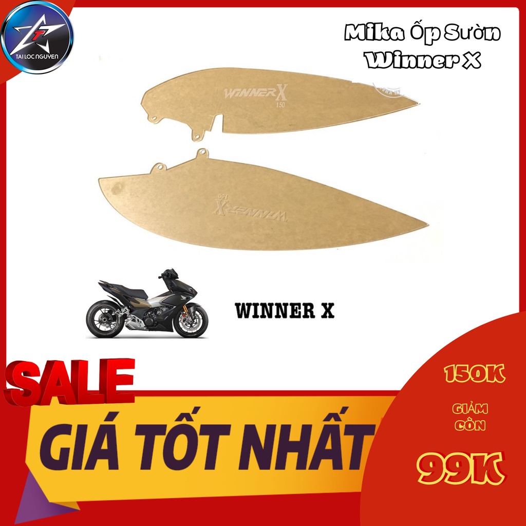 MIKA ỐP HÔNG/SƯỜN TRONG SUỐT CHO EXCITER/WINNER/WINNER X VÀ SATRIA