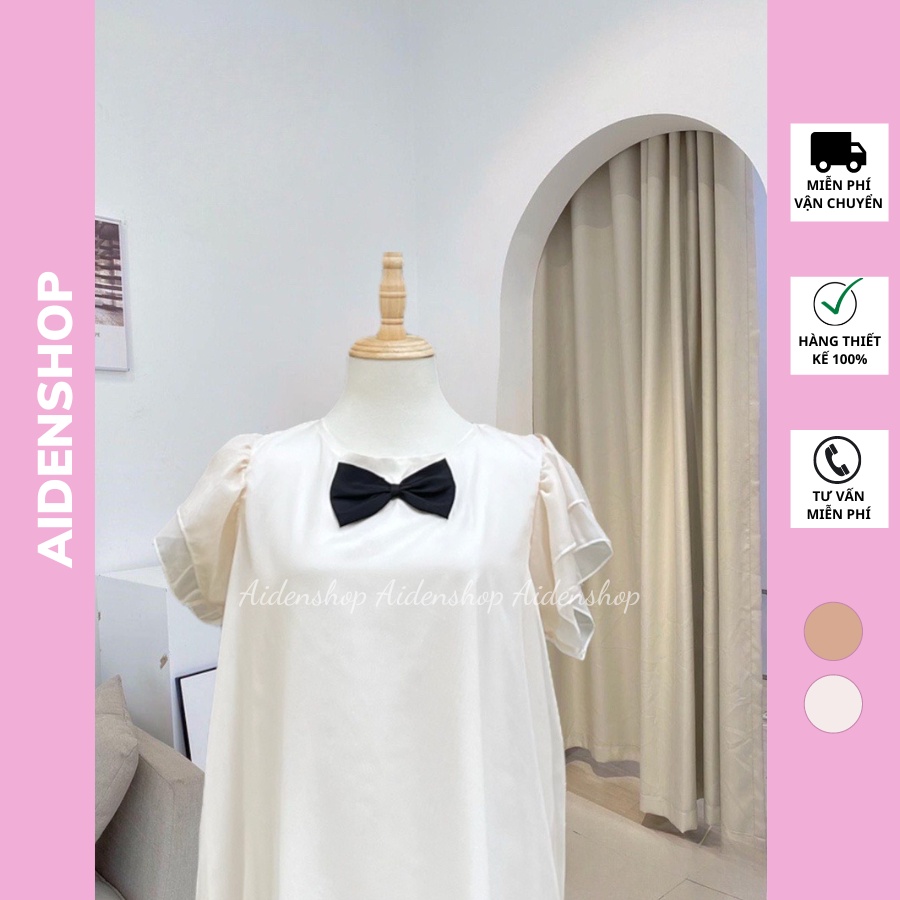 Váy bầu thiết kế xinh Aidenshop Đầm bầu mùa hè công sở dự tiệc