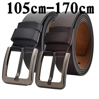Image of Genuine Leather Long Belt Men  Large Plus Size Belts Men