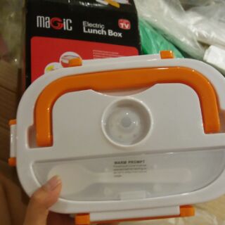 Hộp ủ cơm hâm nóng thức ăn magic lõi inox