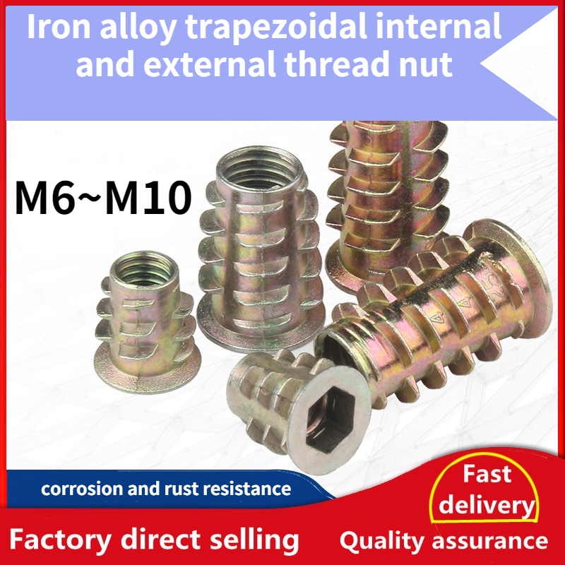 Đai Ốc Lục Giác Ren Bên Ngoài Dùng Để Làm M5 / M6 / M8 / M10