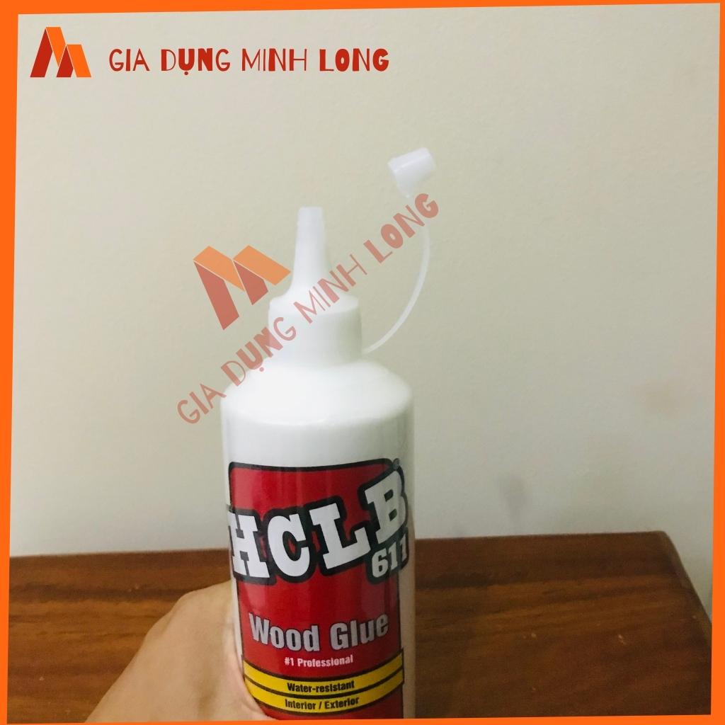 Keo dán gỗ HCLB 611 wood glue 500ml thay thế keo Titebond