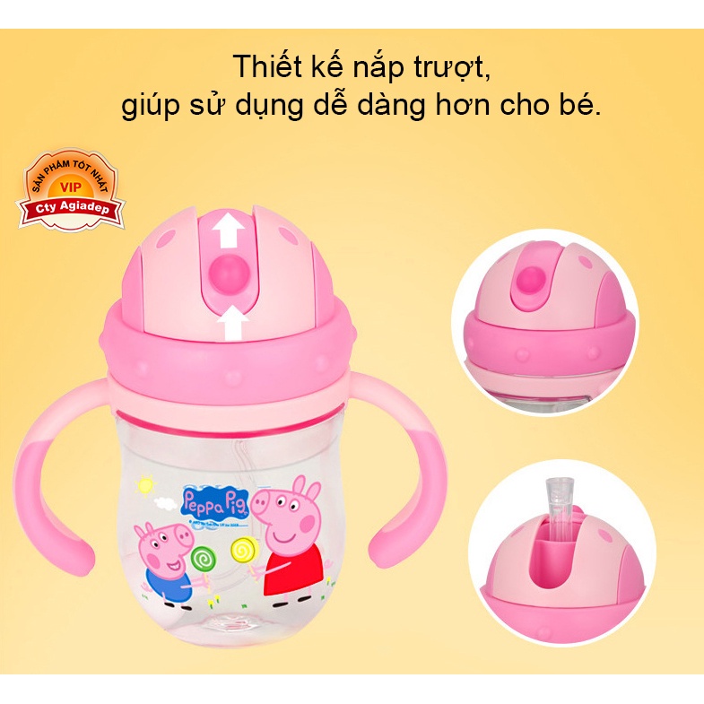 Cốc uống nước cho bé TAFUCO NHẬT BẢN siêu xịn T466