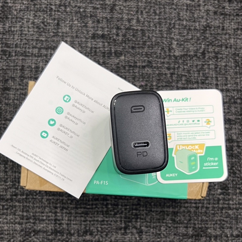 Củ sạc nhanh 20W Aukey PA-F1S