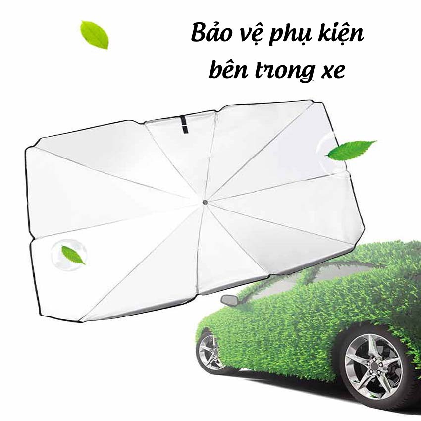 Ô Che Nắng Kính Lái Ô Tô, Dù Che Nắng Kính Lái Xe Hơi Chắn Tia UV, Giảm Nhiệt Bảo Vệ Nội Thất LEON OFFICIAL