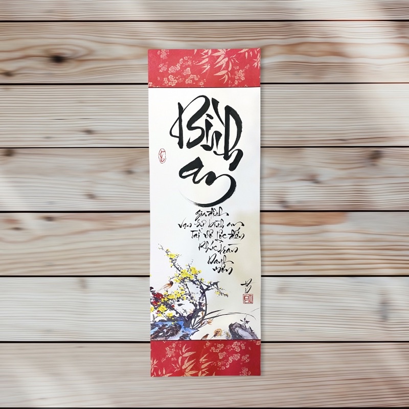 Thư pháp chữ BÌNH AN