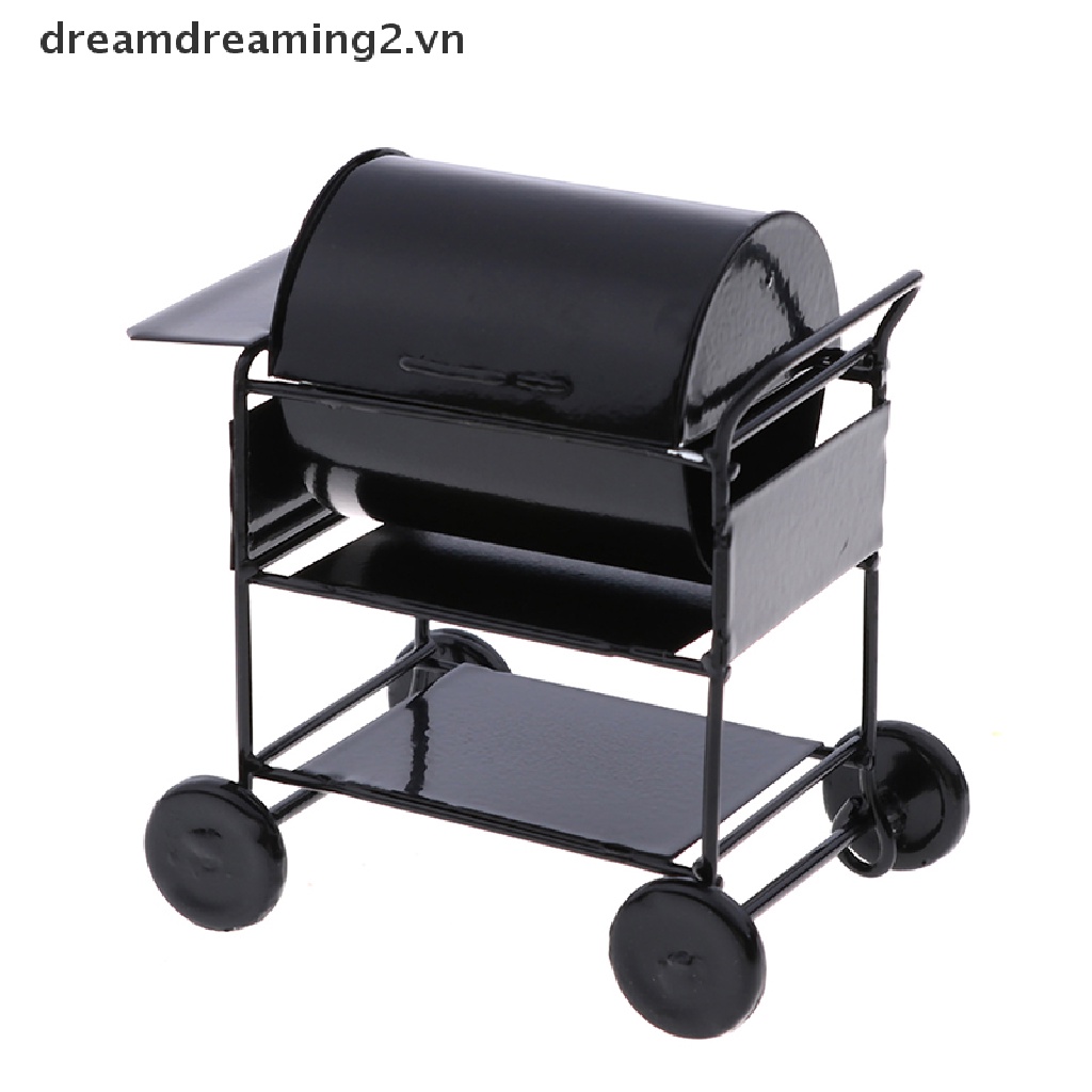 Mô hình lò nướng thức ăn mini dễ thương cho nhà búp bê