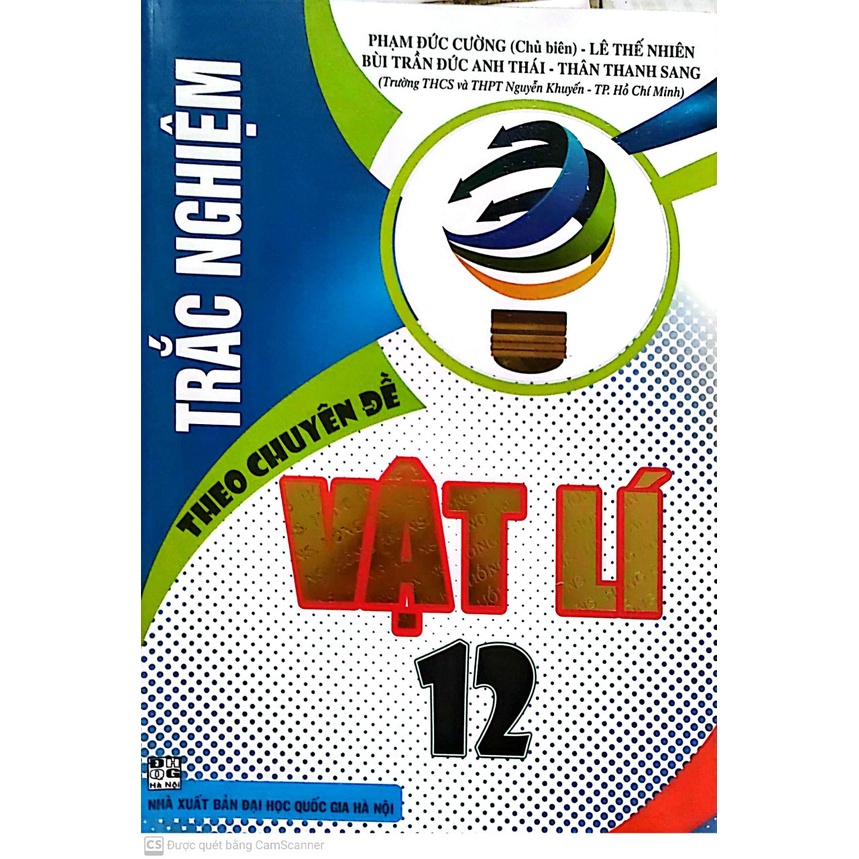 Sách Trắc Nghiệm Theo Chuyên Đề Vật Lí 12