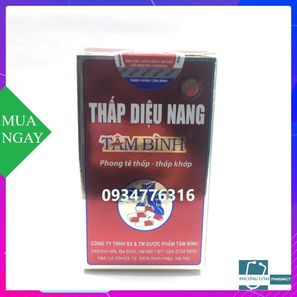 Thấp diệu nang tâm bình lọ 60 viên nang