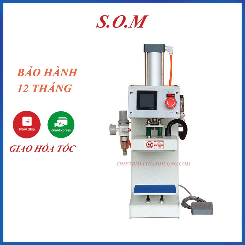 Máy ép logo nhiệt một trục thủy lực 15x15
